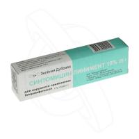 СИНТОМИЦИН ЛИНИМЕНТ 10% 25Г N1 ТУБА АЛЮМ ПК