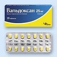 ВАЛЬДОКСАН ТАБ П.П.О. 25МГ N28 БЛ ПК 14*2