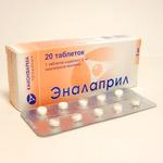 ЭНАЛАПРИЛ ТАБ 20МГ N20 УП КНТ-ЯЧ ПК 10*2