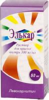 ЭЛЬКАР Р-Р Д/ВНУТ ПР 30% 50МЛ N1 ФЛ-КАП ТЁМН СТ (МЕР ЛОЖ) ПК