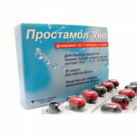 ПРОСТАМОЛ УНО КАПС 320МГ N30 БЛ ПВХ/ПВДХ/АЛ Ф ПК 15*2