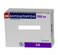 ВЕРОШПИРОН КАПС 100МГ N30 УП КНТ-ЯЧ ПК 10*3